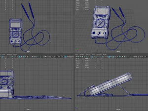 디지털 멀티미터 3D 모델