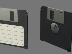 Floppy disk 3D Model