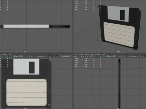 Floppy disk 3D Model