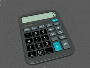 Calculator 3D Model
