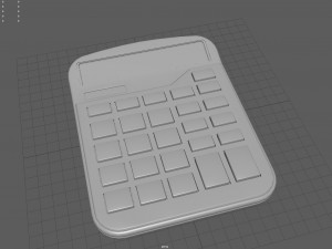 Calculator 3D Model