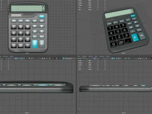 Calculator 3D Model