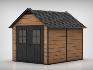 Garden shed 3D Model
