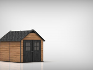 Garden shed Modelo 3D