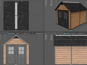Garden shed Modelo 3D