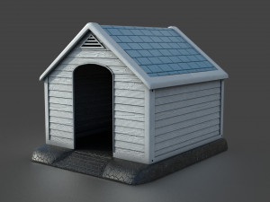 Dog House 3D Model