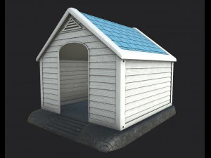 Dog House 3D Model