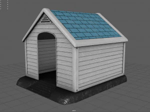 Dog House 3D Model