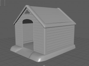 Dog House Model 3D