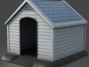 Dog House 3D Model