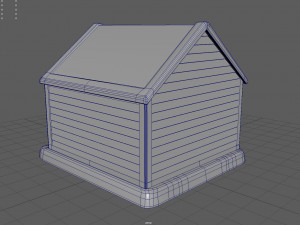 Dog House Model 3D