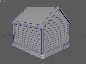 Dog House 3D Model