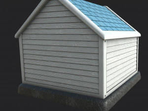 Dog House 3D Model