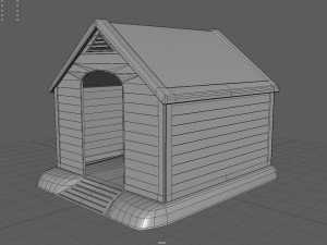 Dog House Model 3D
