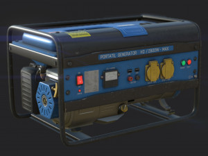 Electric Generator Modello 3D