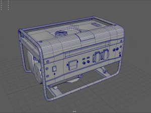Pembangkit Listrik Model 3D