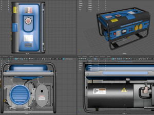 Electric Generator Modello 3D