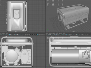 Electric Generator Modello 3D