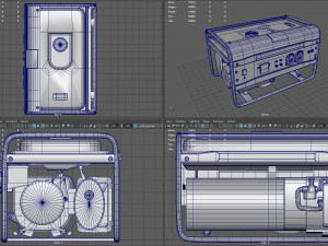 Electric Generator Modello 3D