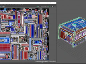 Pembangkit Listrik Model 3D