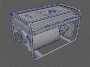 Pembangkit Listrik Model 3D