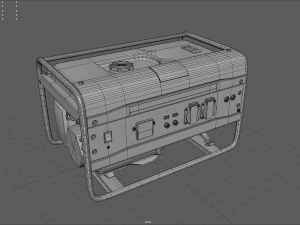 Pembangkit Listrik Model 3D