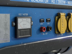 Electric Generator Modello 3D