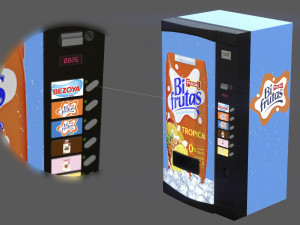 Vending Machine Modello 3D