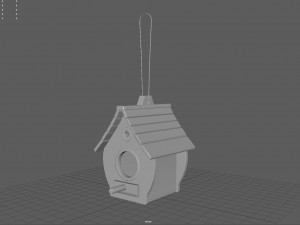 Birdhouse 3Dモデル