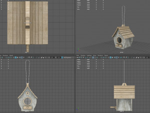 Birdhouse 3Dモデル