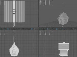 sangkar burung Model 3D