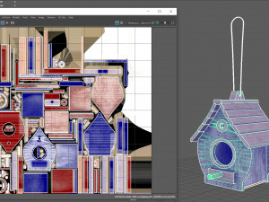 Birdhouse 3Dモデル