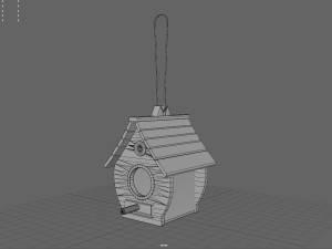Birdhouse 3Dモデル
