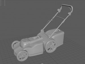 Lawn Mower 3D Модель