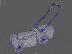 Lawn Mower 3D Модель