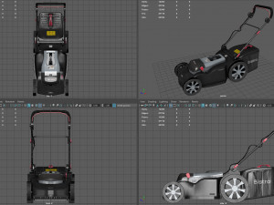 Lawn Mower 3D Модель
