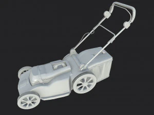 Lawn Mower 3D Model