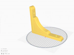 Shelf Bracket 3D Print Model