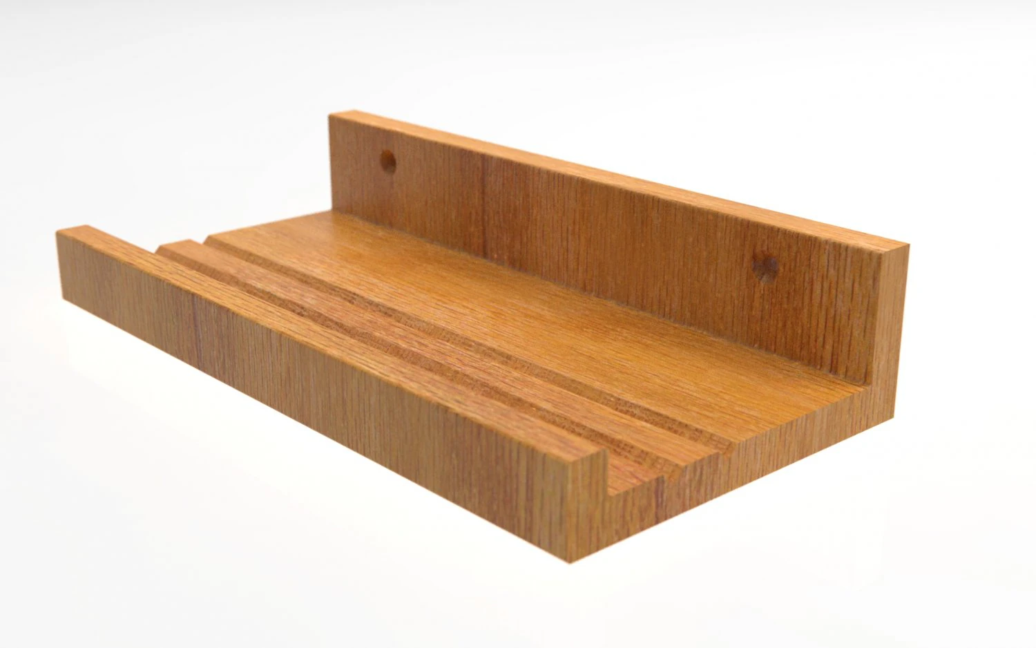 Floating Wall Shelf 3D Print Model .c4d .max .obj .3ds .fbx .stl .blend 