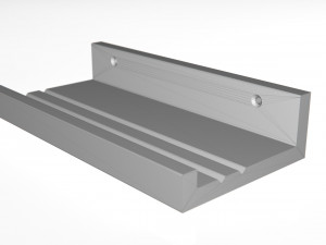 Floating Wall Shelf 3D Print Model