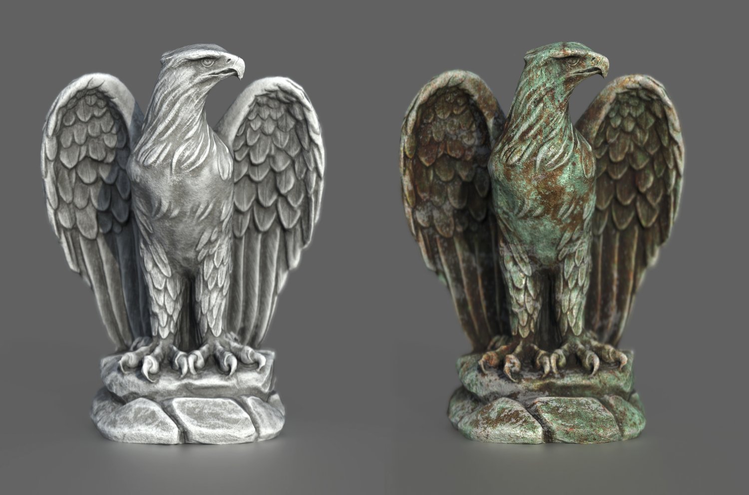 Eagle Statue 3D Модель In Птица 3DExport