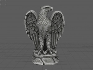 Eagle Statue 3Dモデル