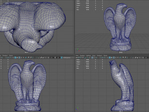 Eagle Statue 3Dモデル
