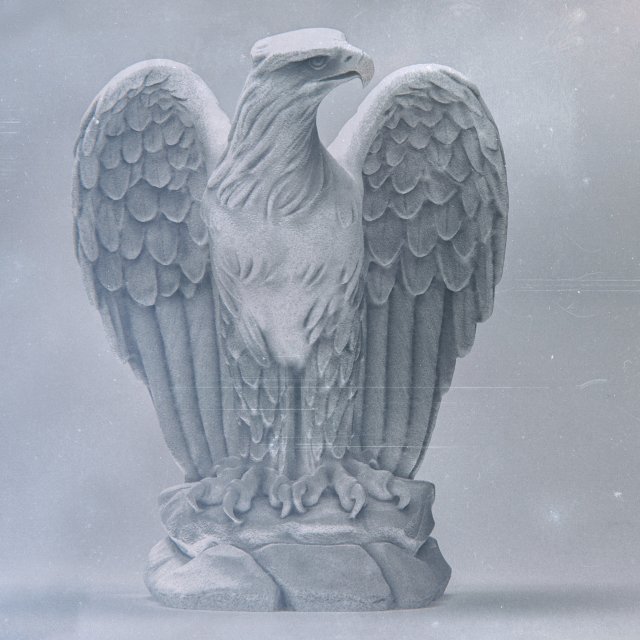Eagle Statue for 3d print 3D Print Model .c4d .max .obj .3ds .fbx .stl .blend 