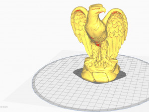 Eagle Statue for 3d print 3D Print Model
