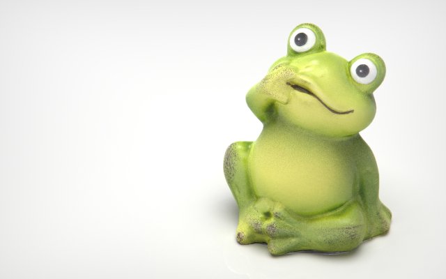 Garden Frog 3D मॉडल .c4d .max .obj .3ds .fbx .stl .blend 