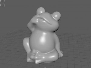 Garden Frog 3D Model