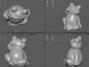 Garden Frog 3D मॉडल