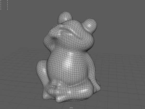 Garden Frog 3D Model
