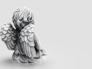 Angel with Candle Modelo 3D